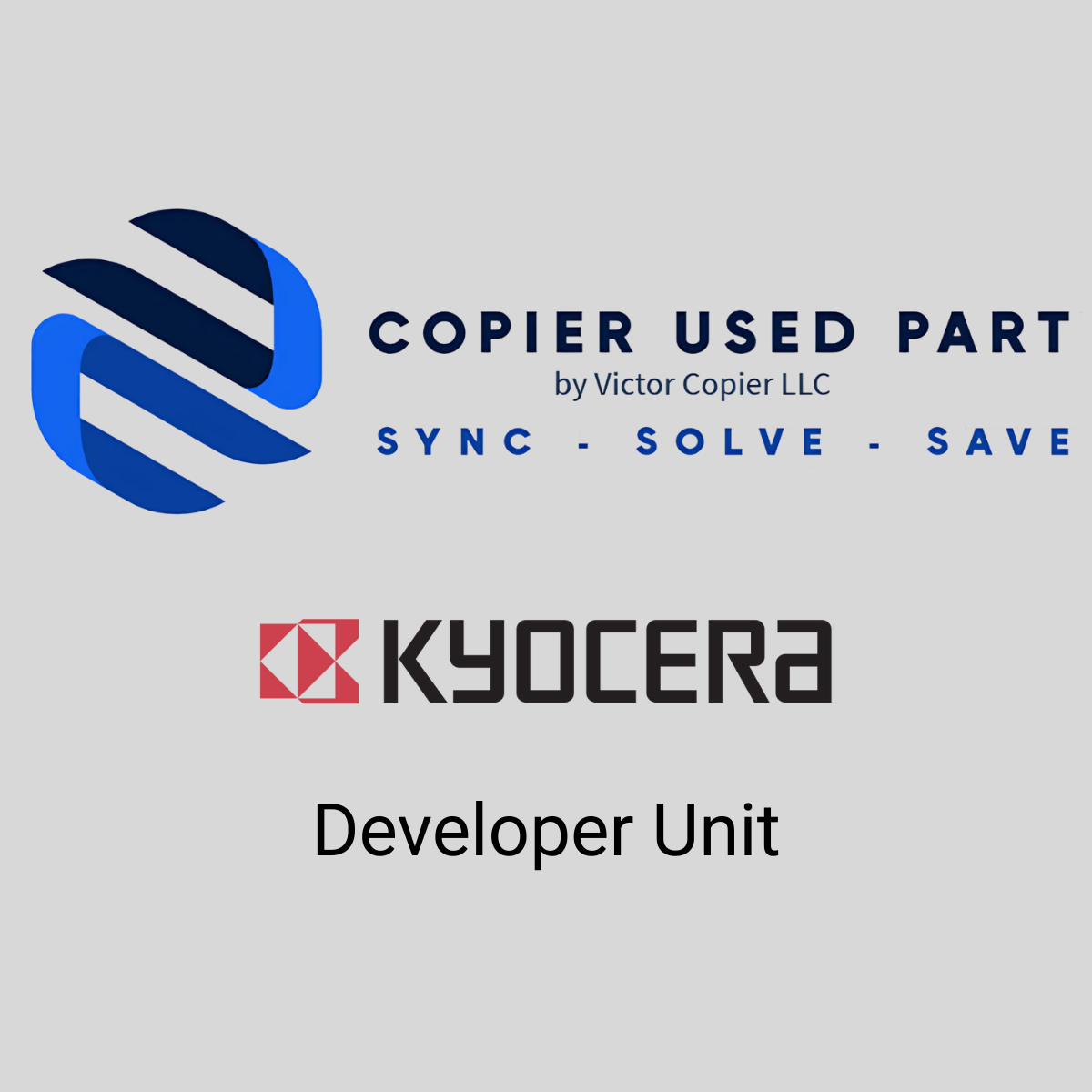 (Used) - Kyocera 2552CI Copier Developer Unit